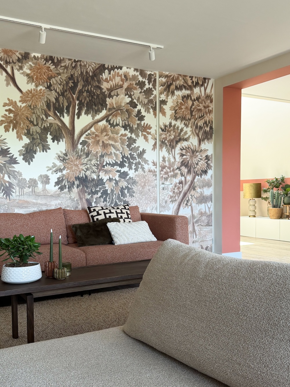Foto Moodboard interieur: natuurlijke kleuren voor een warme woonkamer FotoMoodboard interieur: natuurlijke kleuren voor een warme woonkamer